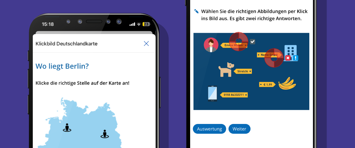 Courselets in der App Courselets in der App